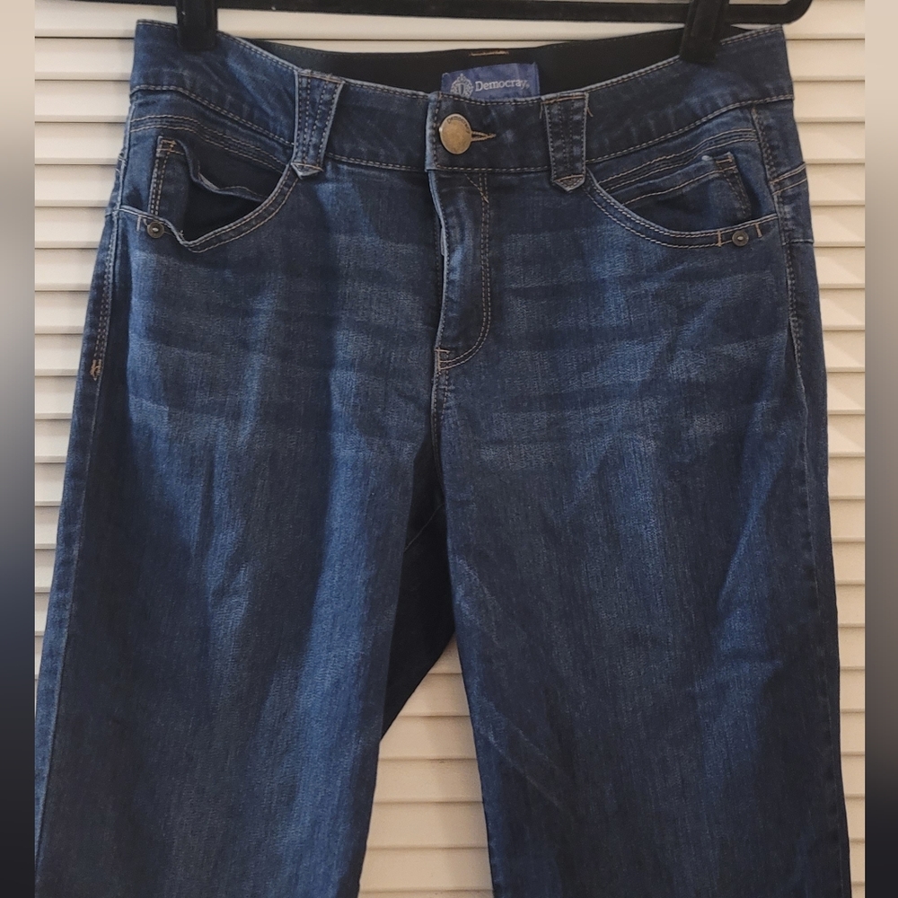 Democracy- Blue "Ab"solution Jeans With Pockets - Picture 3 of 4